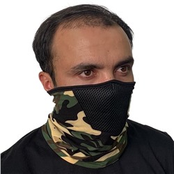 Военно-полевая шарф-маска, - Согревает лицо и шею, защищает от встречного ветра, пыли и песка №2