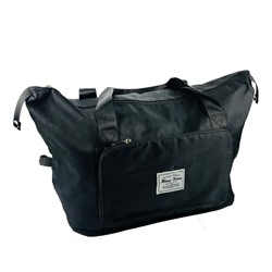Спортивная сумка черная 55x30см