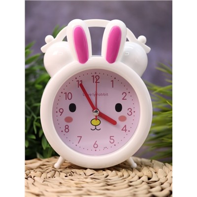 Часы-будильник «Honey bunny», pink (15,5х13 см)