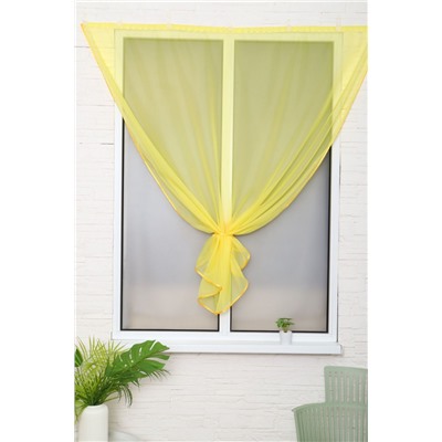 Тюль для балкона 78030 - желтый (Нл)