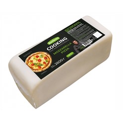 Сыр Моцарелла для пиццы CooKing 40% 2,6кг в/у 1/4шт Беларусь - Мягкие сыры