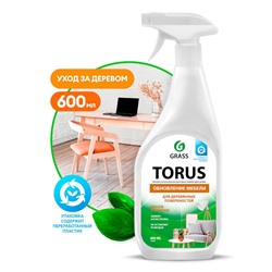 GRASS. Очиститель-полироль для мебели TORUS, 600мл Т 6691