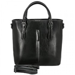 Женская кожаная сумка 3061 BLACK