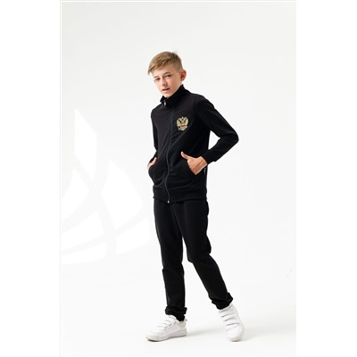 Детский костюм с брюками Россия Черный НАТАЛИ #875400