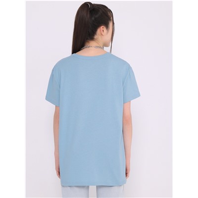 футболка 1ЖДФК4510001; серо-голубой250