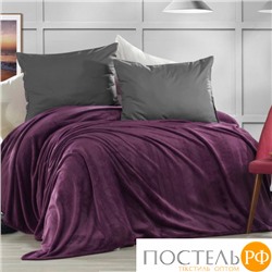 Плед KARVEN Super Soft "VIGAN" 200*220 п/э евро Р 942 фиолетовый