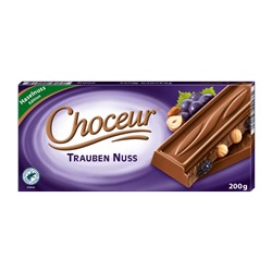 Шоколад Choceur Trauben Nuss  200 г