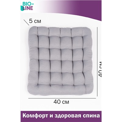 Подушка для мебели Bio-Line с гречневой лузгой PSG25 НАТАЛИ #879653