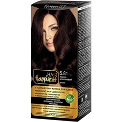 HAIR Happiness краска для волос тон № 5.81 Темно-коричневый