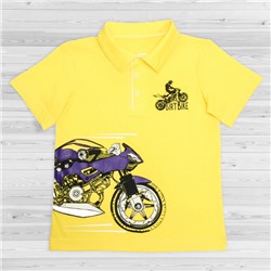 Поло  2110 — 073 желтый /мотоцикл