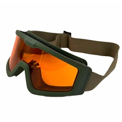 Баллистические очки Oakley (оранжевые линзы), - Стандарт баллистической защиты MIL SPEC MIL-PRF-32432. Очки можно использовать практически со всеми моделями современных тактических шлемов за счет боковых подвижных и регулируемых вставок №215