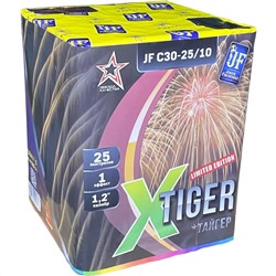 Фейерверк JFC 30-25/10 Тигр / X TIGER (1,25" х 25)