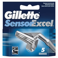 Gillette Sensor Excel (5шт) RusPack orig