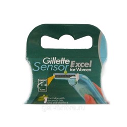 Кассета для станков для бритья Жиллетт Sensor EXCEL for WOMEN, 1 шт.