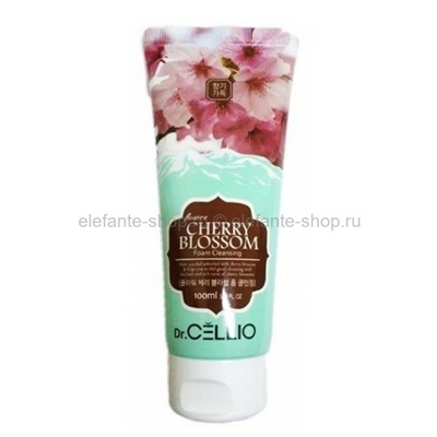 Пенка для умывания Dr. CELLIO Flower Cherry Blossom Foam Cleansing 100ml (125)