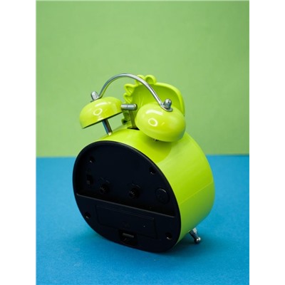 Часы-будильник «Dino», light green (6,3х11,2 см)