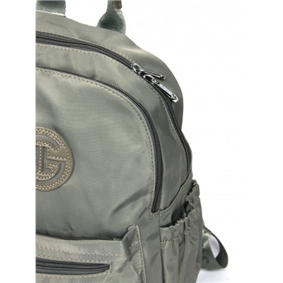 Рюкзак жен текстиль JLS-C 5330,  2отд,  5внеш+3внут карм,  зеленый 262162