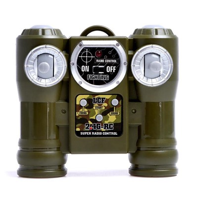 Танк радиоуправляемый «Армия», с эффектом дыма, работает от аккумулятора
