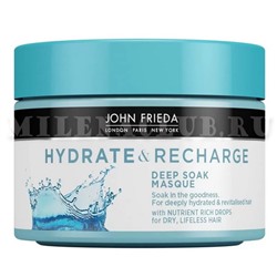 John Frieda Hydrate&Recharge Интенсивно увлажняющая Маска для сухих волос 250 мл
