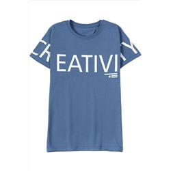 Футболки для мальчиков "Eativi blue"