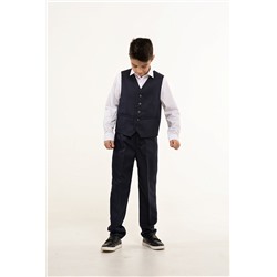 Синие школьные брюки для мальчика Инфанта, модель 0911/5