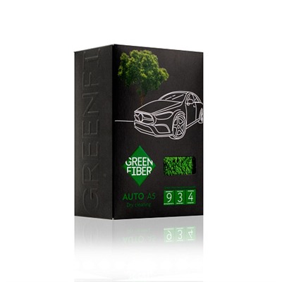 Гринвей Автополотенце для сухой уборки Green Fiber AUTO A5, серо-зеленое