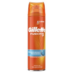 Гель д/б Gillette Fusion Sensitive 200мл (для чувствительной)