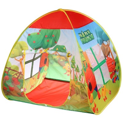 Палатка детская игровая Ми-ми-мишки с тоннелем, 81x95x95,46x100см