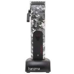 Harizma Профессиональная аккумуляторная машинка для стрижки волос / Flanker h10125, черно-серый