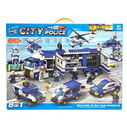 Конструктор  City Police " Полицейский фургон " , 1198 дет.