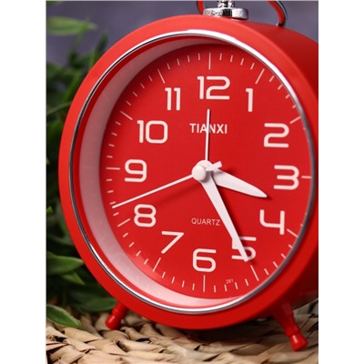 Часы-будильник «Loft», red (15х12 см)