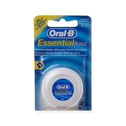 Зубная нить Oral-B Essential Floss UnWaxed (50м)