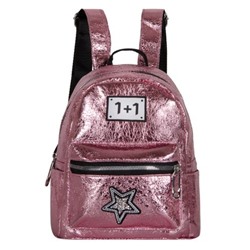 Прогулочные рюкзаки Женский рюкзак 63-8-1 иск.кожа розовый