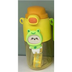 Бутылка «Cute animal, frog», yellow (800 мл)