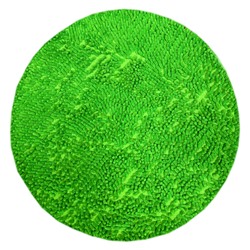 Круглый коврик ЛАПША - ярко - зеленый Диаметр 100 см