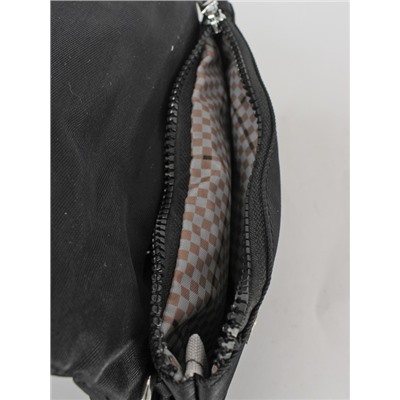 Сумка женская текстиль CF-0440,  2отд,  плечевой ремень,  черный 261267
