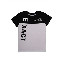 Футболки для мальчиков "Exact black grey"