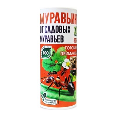 Муравьин 300гр (туба). Средство для борьбы с муравьми (ГБ) (01-950)