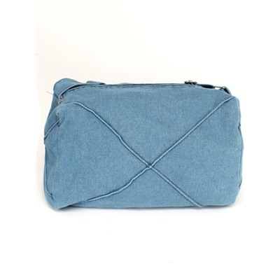 Сумка женская текстиль JN-76-8164,  1отд,  плечевой ремень,  голубой jeans 260092
