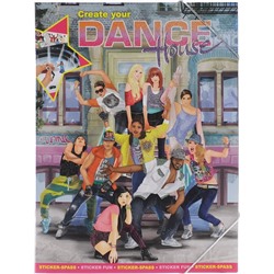 Альбом с наклейками "Create your Dance House" (048479/008479)