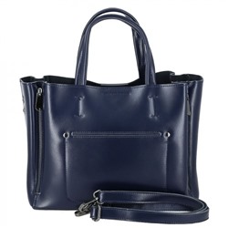 Женская кожаная сумка 0017 D BLUE