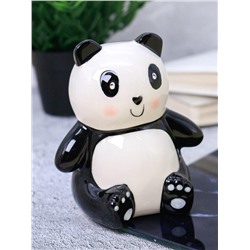 Копилка керамическая «Hugge panda», white (13 см)