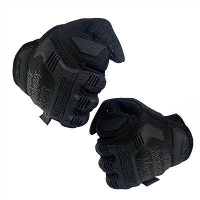 Черные тактические перчатки Mechanix Wear, - отменные защитные функции (B15) №342