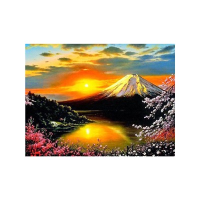 Восход на горе Фудзияма