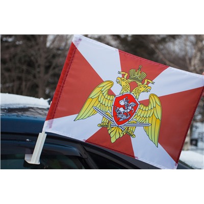 Флаг Нацгвардии РФ, на машину №9162