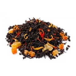 14005  Чай Gutenberg черный ароматизированный Айва с персиком