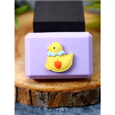Контейнер для линз «Nice duck», purple