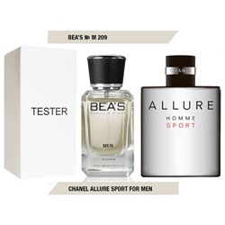 Мужская парфюмерия   Тестер Beas Chanel Allure Sport Men 25 ml арт. M 209