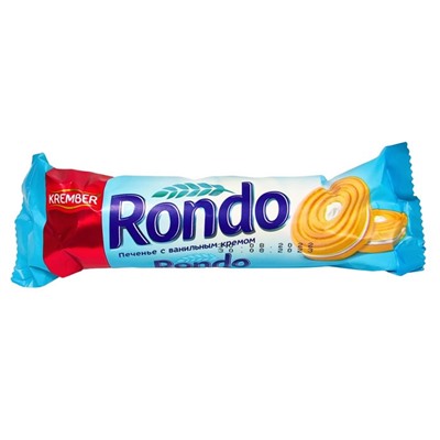 Печенье Rondo с ванильным кремом 65 гр
