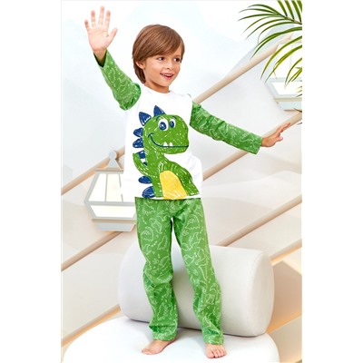 Детская пижама с брюками Juno AW21BJ637 O Sleepwear Boys НАТАЛИ #934525